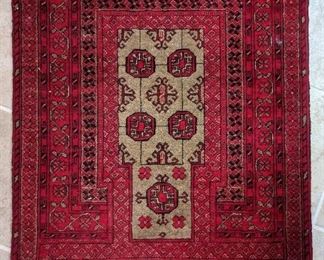Arabian Carpet #3 Red Prayer Rug 30 X 45