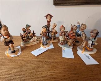 1953 Hummels                                                                              
#8510 Serenade                                                                                 
#99 Eventide $23 Adoration                                                       
#67 Doll Mother                                                         
#20 Prayer Before Battle                                                           
#153 Auf Wiedersehen