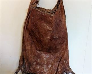 Antique Leather Camel Bag