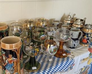 German Steins, Mugs, Commemorative Mugs, Souvenir Cups and more