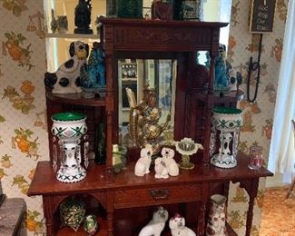 Stunning early wood display in impeccable condition