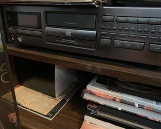JVC multi disk player