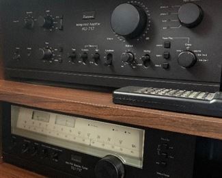 Sansui AU-717 Amplifier, Sansui TU-717 Tuner