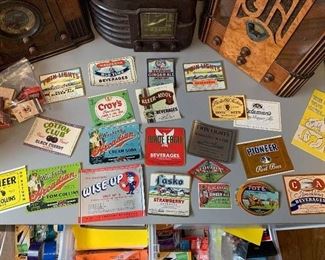 Antique labels