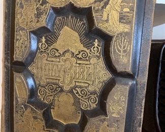 1891 Ornate bible