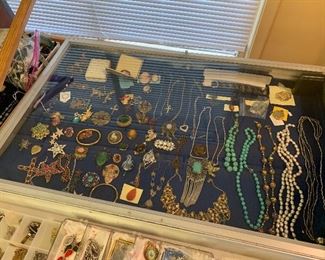 Jewelry, victorian, necklaces, turquoise, silver, gold