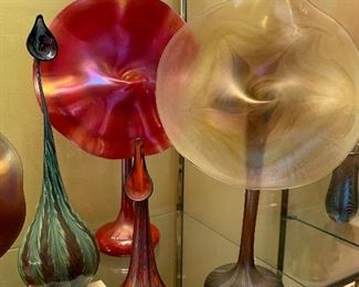 Signed vases, Jack in the Pulpit