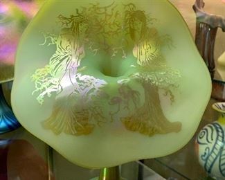 Signed Jack in the Pulpit vase