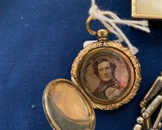 Antique Memorial Locket 