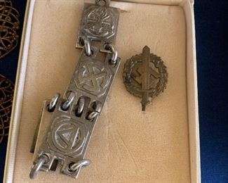 WWII German sports pin