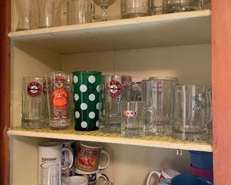 A&W mugs, vintage mugs