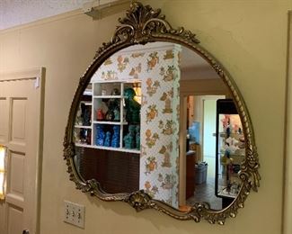 Antique Louis XV wall mirror