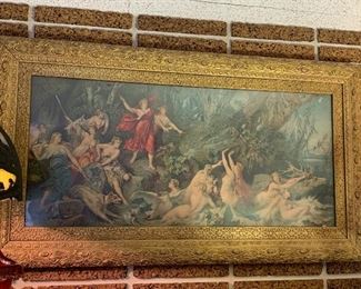 Franz Rösler "Diana and her Nymphs Hunting" in an absolutely stunning frame