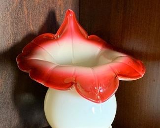 Ox blood Jack in the Pulpit vase