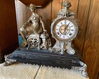 Ansonia composer mantle clock