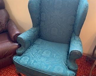 Elegant wing back chair 