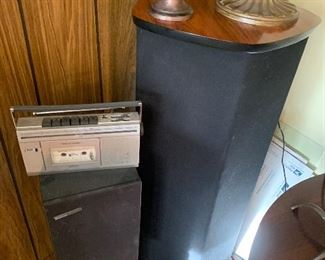 Pairs of vintage Boston Acoustics speakers