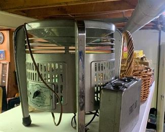 Mid century floor fan