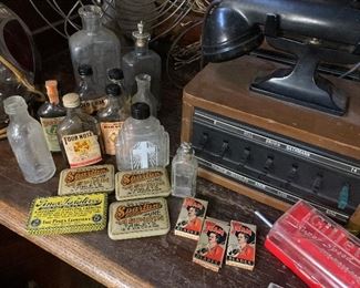 Vintage bottles