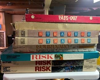 Vintage board games