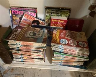 Vintage popular electronics