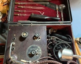 Antique ultraviolet ray medical quackery device 