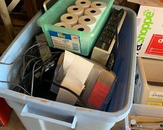 Office supplies, electronics