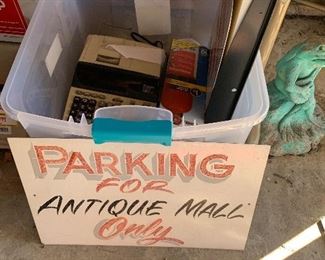 Vintage sign