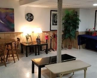 Vintage Gumball machine Collection among many other items