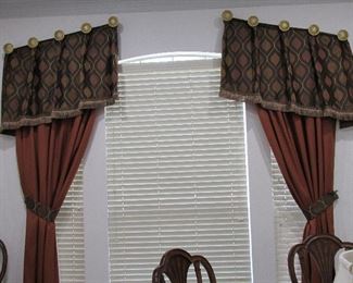 Custom Drapes easy to fit bring your window and wall length we will help you.