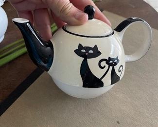 Teapot and cup combo