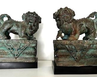 Chinese Guardian Lion pair