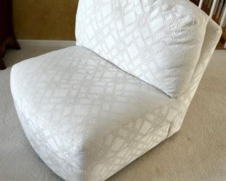 Henredon slipper chair (down filled cushion)