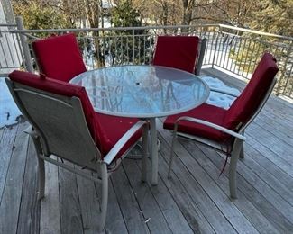 Outdoor patio set