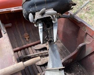 Vintage Martin “40” outboard motor from the late 1940’s