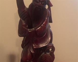 Vintage Japanese Statue, Fukurokuju