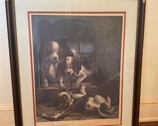 The First Taste Framed Print