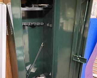 Metal gun cabinet by Stack-On