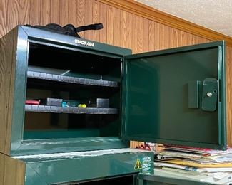 Metal gun cabinet by Stack-On