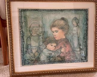 Grand Future by Edna Hibel 24 x 28