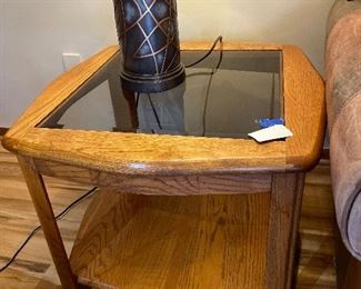 Pair of matching end tables