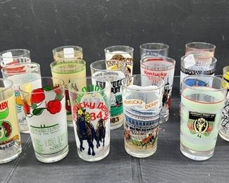 004 Kentucky Derby Collectible Glasses