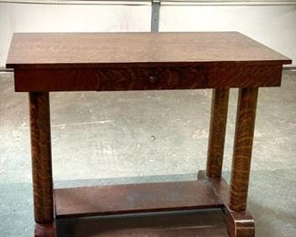 Atq Tiger Oak Library Table
