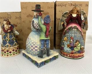 Jim Shore Angels Snowman