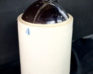 Large Antique Stoneware Jug