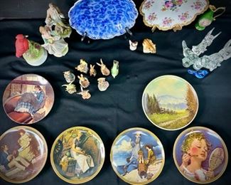 Norman Rockwell Plates Various Decor