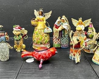 Ten Figurines By Jim Shore