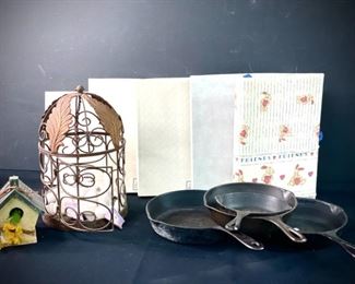 Vintage Cast Iron Skillets