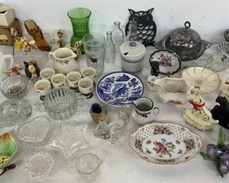 Vtg Glass Collectibles