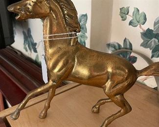 Brass Horse Figure